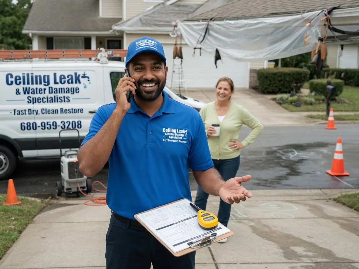 Ceiling Leak Cleanup Adams Center, NY FAQs